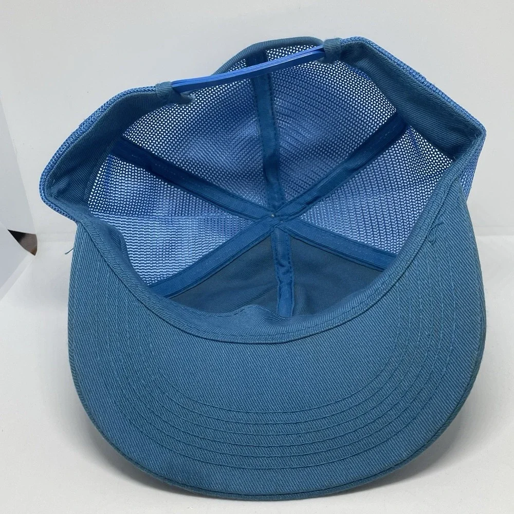 VINTAGE DRESSER‎ HAT SNAPBACK CAP BLUE - Picture 5 of 5